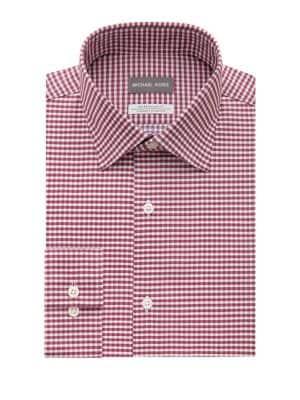 Michael Michael Kors Checkered Regular-fit Dress Shirt
