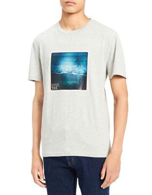 Calvin Klein Jeans Beach Side Crewneck Cotton Tee