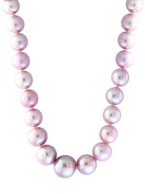 Effy 10-14mm Freshwater Pearl And Sterling Silver Necklace