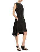 Dkny Asymmetrical Knee-length Dress