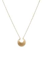 Lucky Brand Turkish Riviera Goldtone Beaded Pendant Necklace