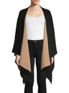 Ply Cashmere Reversible Draped Cardigan