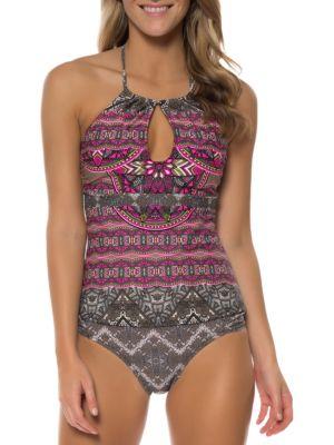 Jessica Simpson Mojave Floral Tankini Top