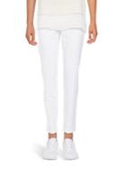 Eileen Fisher Slim-fit Solid Ankle Pants