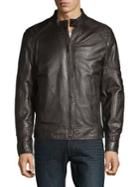 Strellson Leather Biker Jacket