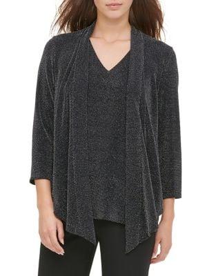 Calvin Klein Open Knit Cardigan