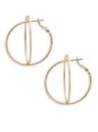 Bcbgeneration Xl Hoops Layered Double Hoop Earrings