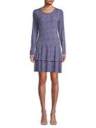 Michael Michael Kors Floral-print Tiered Shift Dress