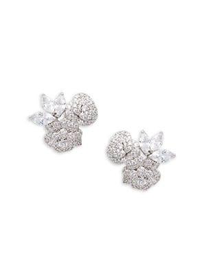 Kate Spade New York Crystal Floral Stud Earrings