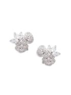 Kate Spade New York Crystal Floral Stud Earrings