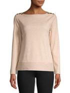 Rafaella Petite Classic Long-sleeve Top
