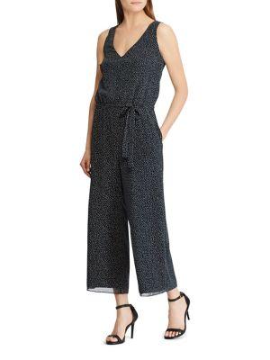 Lauren Ralph Lauren Crepe Wide-leg Jumpsuit