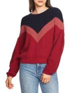 1.state Chevron Crewneck Sweater