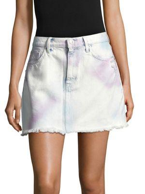 Hudson Jeans Viper Mini Denim Skirt