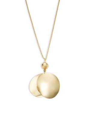 Kate Spade New York Layered Disc Pendant Necklace