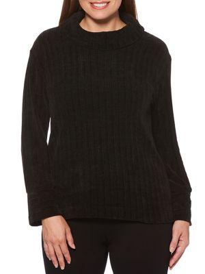 Rafaella Petite Classic Cowlneck Top
