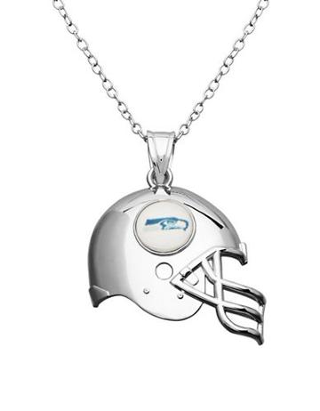 Dolan Bullock Nfl Seattle Seahawks Sterling Silver Helmet Pendant Necklace