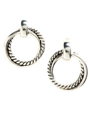 Ralph Lauren Twisted Link Doorknocker Earrings