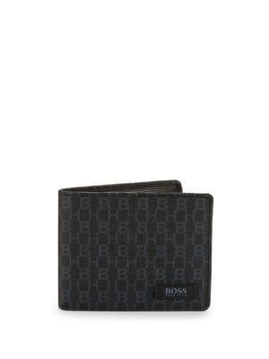 Hugo Logo Bi-fold Wallet