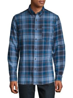 Surfsidesupply Plaid Button-down Shirt