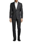 Lauren Ralph Lauren Windowpane Ultraflex Classic-fit Wool Suit