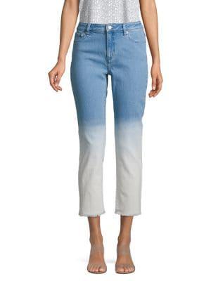 Michael Kors Cropped Ombre Jeans