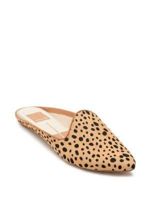 Dolce Vita Grant Dotted Calf Hair Mules