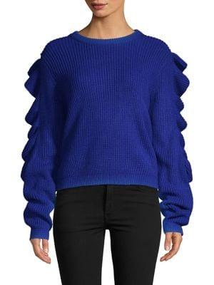 The Fifth Label Reminiscence Rookie Ruffled-sleeve Sweater