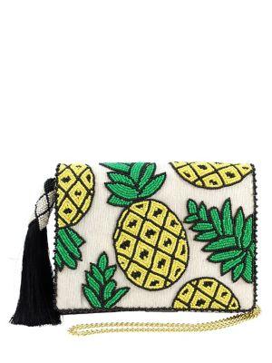 Mary Frances Pineapple Mini Crossbody Bag