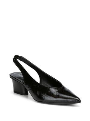 Donald J Pliner Gema Leather Slingback Pumps