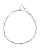 Chan Luu 2mm White Potato Freshwater Pearl & Sterling Silver Necklace