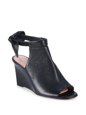 Kate Spade New York Daryl Leather Wedge Sandals