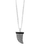 Effy Gento Sterling Silver Fang Pendant Necklace
