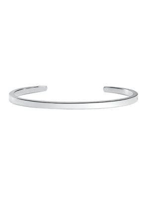 Michael Kors Custom Kors Sterling Silver Insert Bracelet