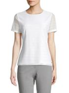 Calvin Klein Short Sleeve Knit Top