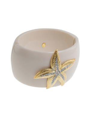 Kenneth Jay Lane Starfish Cuff Bracelet