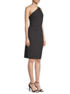 Laundry By Shelli Segal One Shoulder Side Cutout Dress