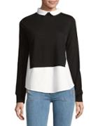 French Connection Two-tone Blouse