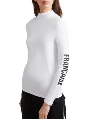 French Connection Hollis Graphic Jersey Top