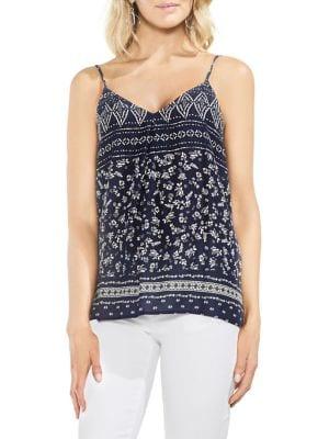 Vince Camuto Zen Bloom Ditsy Liberty Sleeveless Top