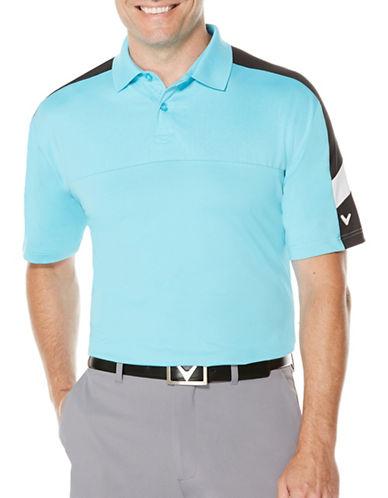 Callaway Colorblocked Optidri Golf Performance Polo Shirt