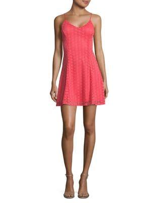 Design Lab Lace A-line Dress
