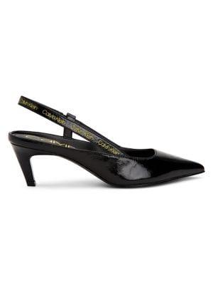 Calvin Klein Greece Leather Pumps