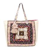 Steve Madden Colleen Aztec-print Canvas Tote