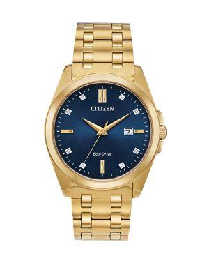 Citizen Corso Diamond Stainless Steel Bracelet Watch