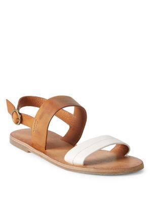 Frye Ally Two-band Leather Slingback Sandals