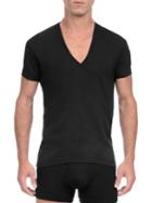 2xist Solid Dipped V-neck Tee