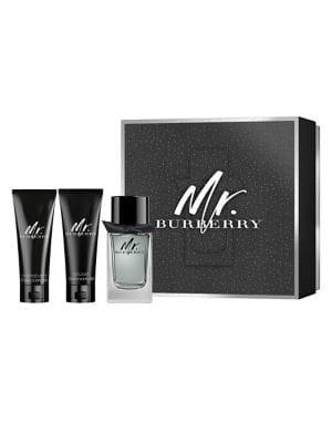 Mr Burberry Eau De Toilette Three-piece Set