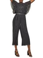 Miss Selfridge Embellished Striped Jumpsuit