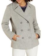 Brooks Brothers Red Fleece Notch Wool-blend Peacoat